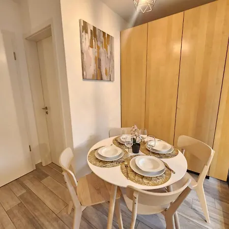 Urban Light Opening Onto A Terrace * Luxembourg